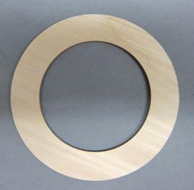 Sperrholz-Ring ca.23cm aussen innen 20cm